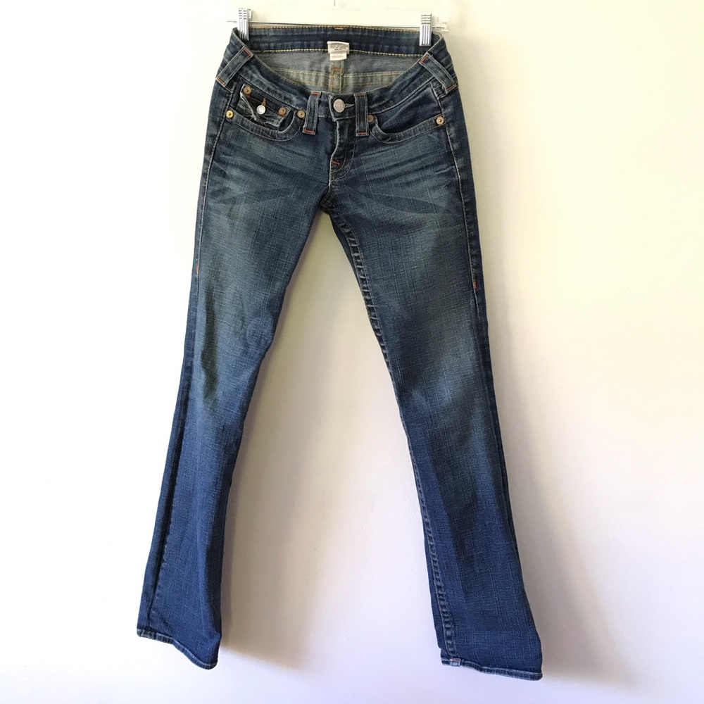 True Religion Billy Boot Cut Denim Jeans